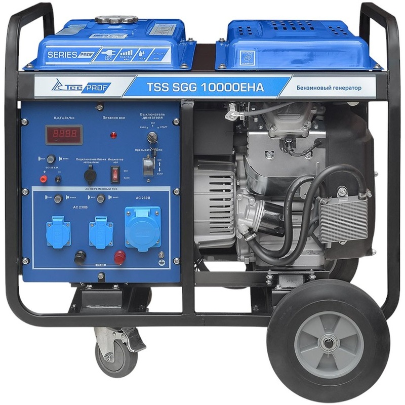 Изображение товара Генератор бензиновый ТСС SGG 10000EHA для резервного питания