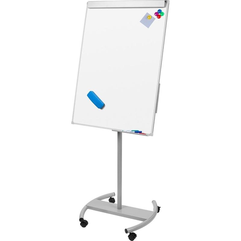 Изображение товара Мобильный магнитно-маркерный флипчарт 70х100 см на роликах Attache