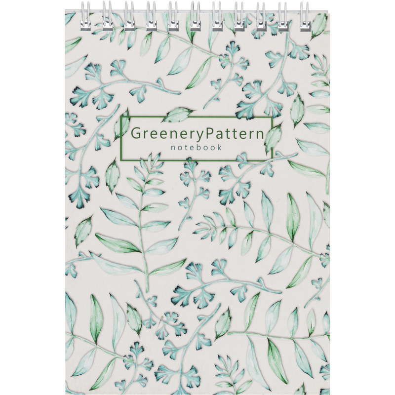 Изображение товара Блокнот Attache Selection Цветы А6 60 листов мягкая обложка спираль