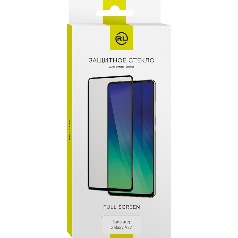 Изображение товара Защитное стекло RedLine Samsung Galaxy A57 FULL GLUE, черная рамка Изображение товара Защитное стекло RedLine Samsung Galaxy A57 FULL GLUE, черная рамка