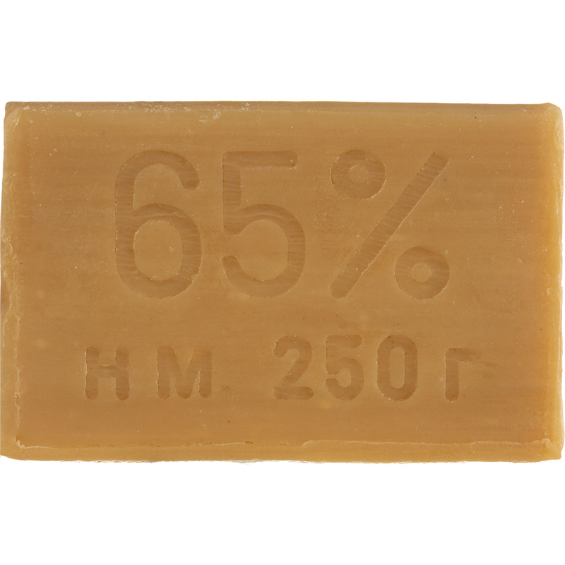 Изображение товара Хозяйственное мыло 65% 250 г без упаковки, экологичное и универсальное
