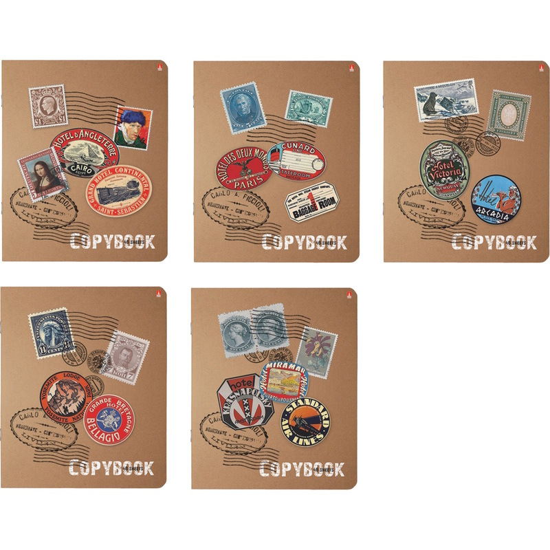 Изображение товара Тетрадь Альт А5 48 листов в клетку на скрепке для учебы