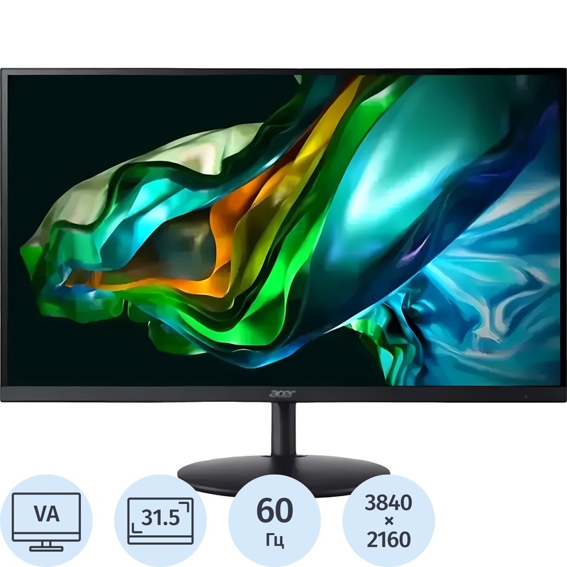 Изображение товара Монитор 31.5" Acer UM.JS2CD.001 4K HDR с динамическим контрастом Изображение товара Монитор 31.5" Acer UM.JS2CD.001 4K HDR с динамическим контрастом