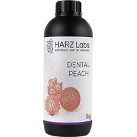 Фотополимер для 3D-принтера HARZ Labs Dental Peach персиковый 1 л