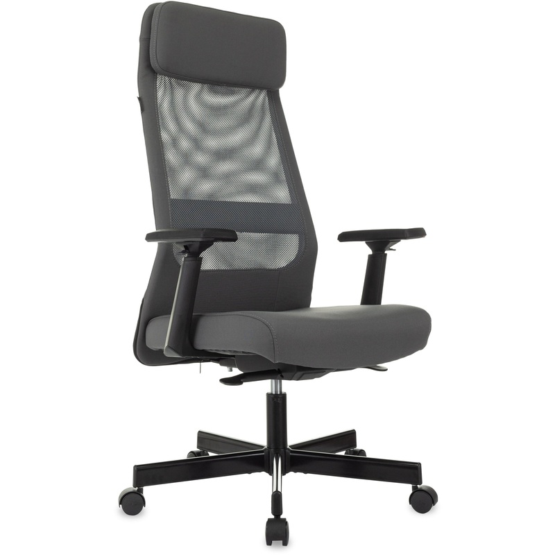 Изображение товара Кресло для руководителя Бюрократ T-995 серое с регулировкой