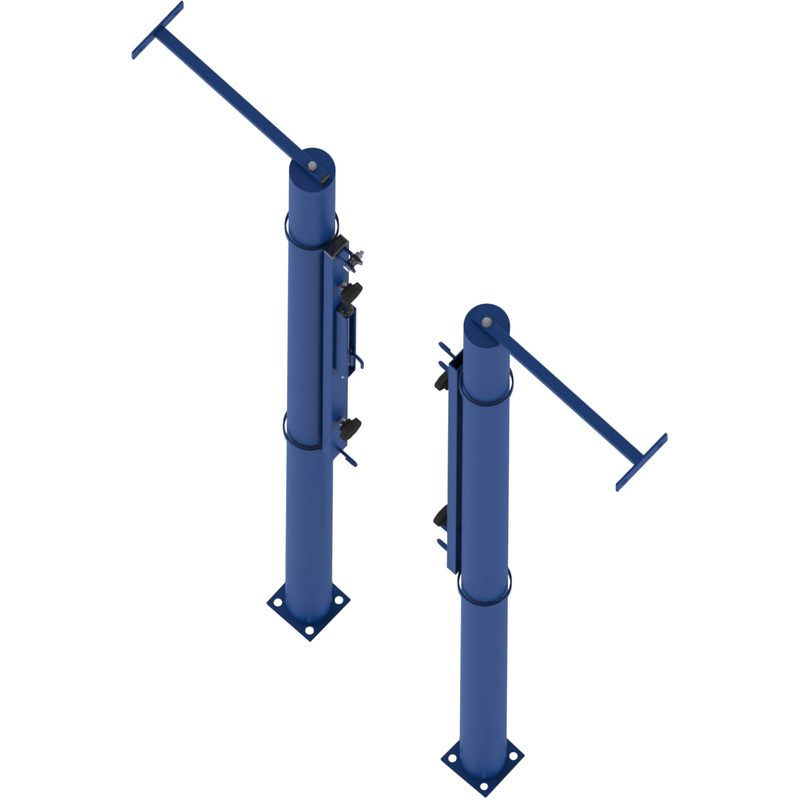 Изображение товара Стойка для сетки СТ-43 255x10x10 см комплект 2 шт