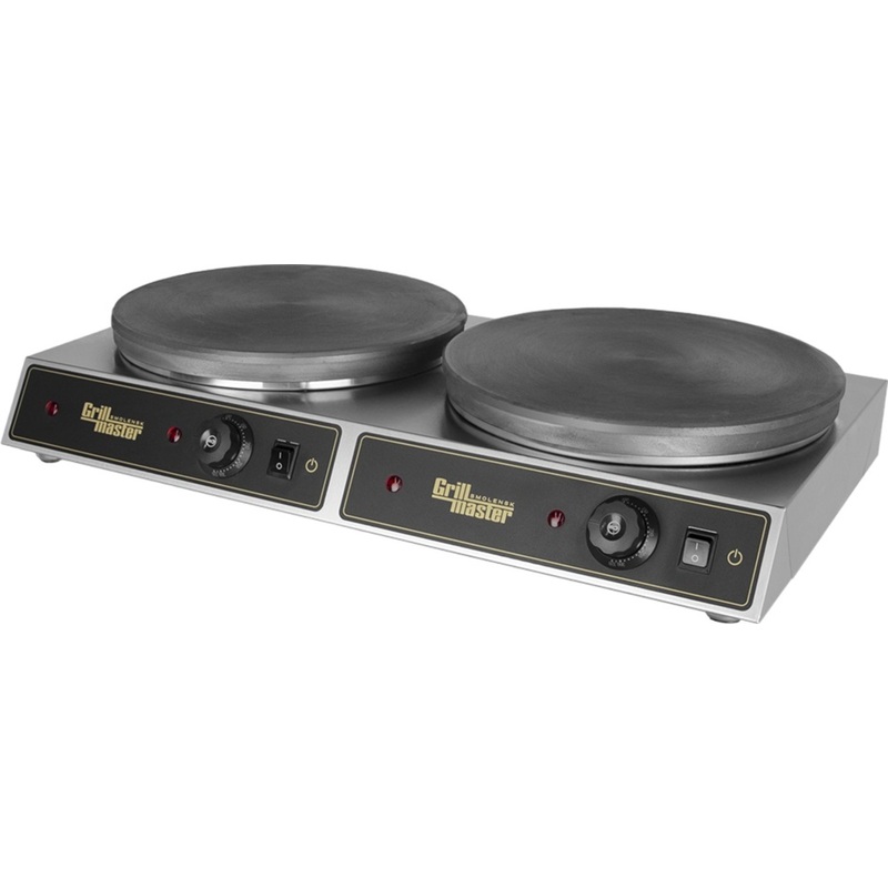 Изображение товара Блинница Гриль-Мастер Ф2БкрЭ 167432 с двумя рабочими поверхностями и термостатом