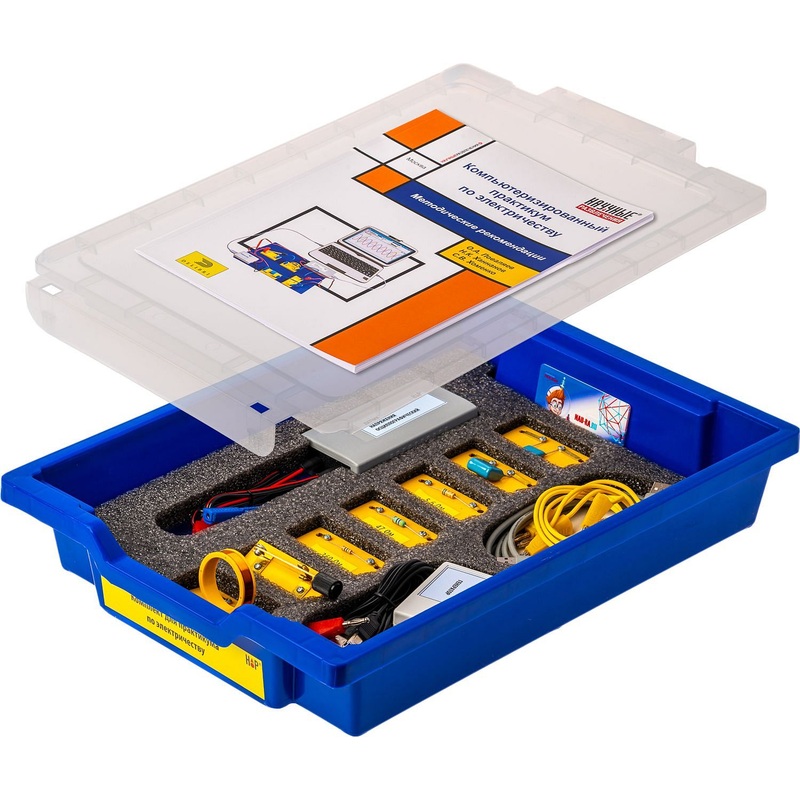 Изображение товара Набор робототехнический для лабораторных работ по электродинамике от 12 лет