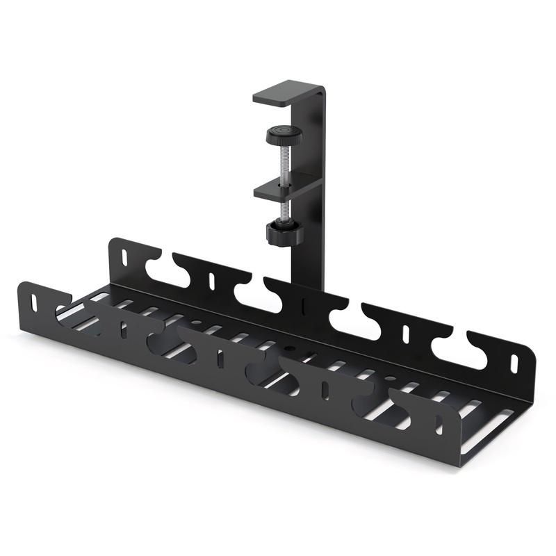 Изображение товара Кронштейн лоток для кабель канала Суппорто 6 черный 350x100x190