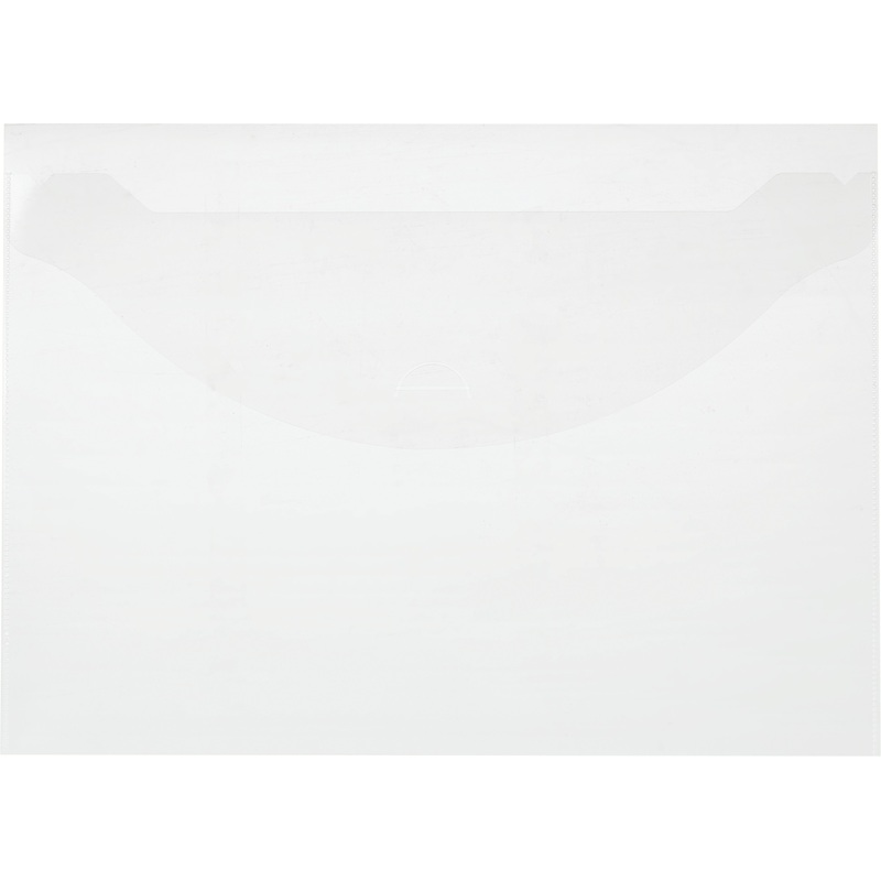 Изображение товара Папка с клапаном Attache 330x240 мм прозрачная 180 мкм 10 штук в упаковке