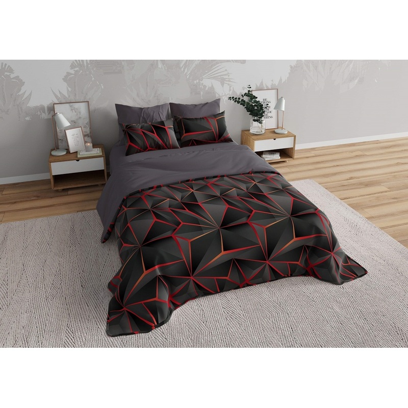 Изображение товара Постельное белье Lovely Textile Этна 1,5-спальное из перкаля