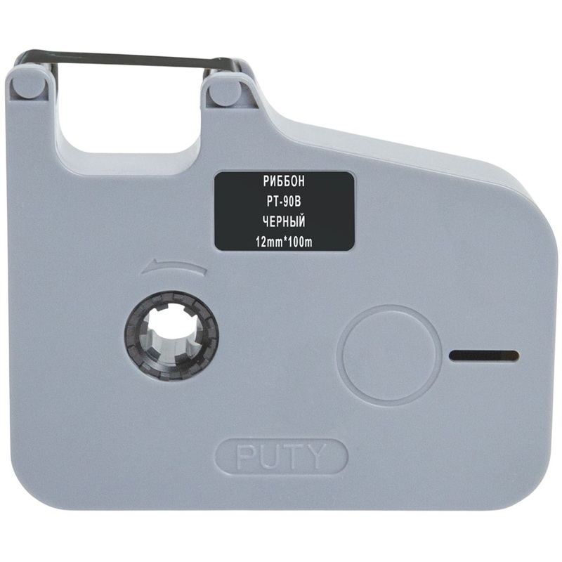 Изображение товара Картридж Vell для принтера этикеток Puty 12 мм х 100 м черный