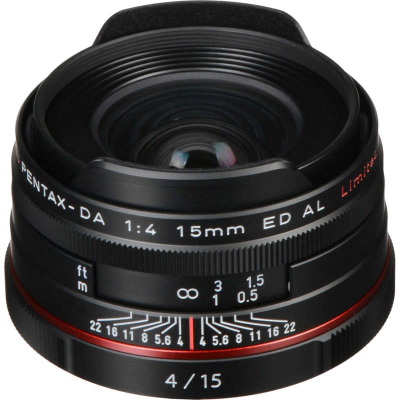 Изображение товара Объектив Pentax HD DA 15mm f/4 AL Limited (S0021470)