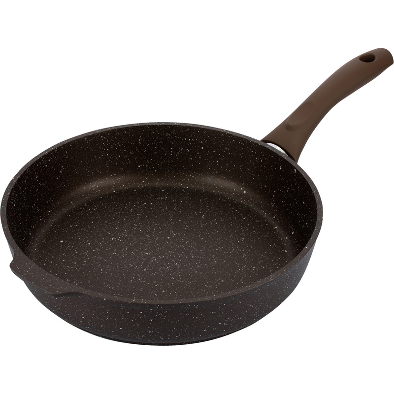 Изображение товара Кукмара 28 см с антипригарным мраморным покрытием профессиональная сковорода