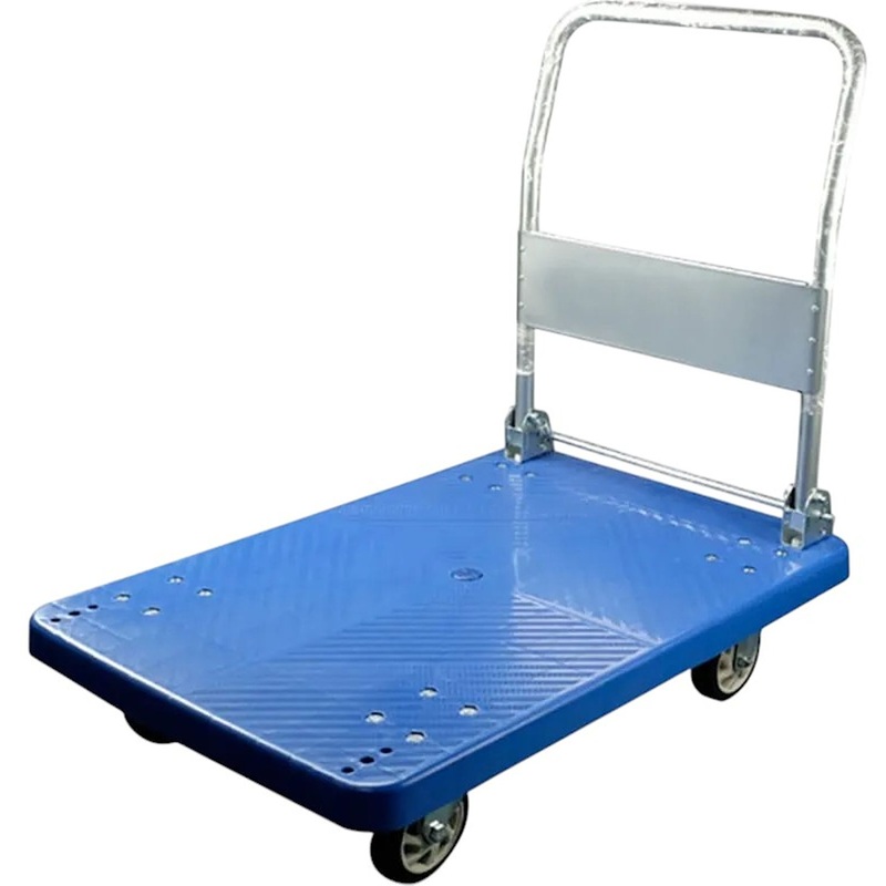 Изображение товара Тележка платформенная TOR PH170P со складной ручкой (до 170 кг, 460x720 мм)