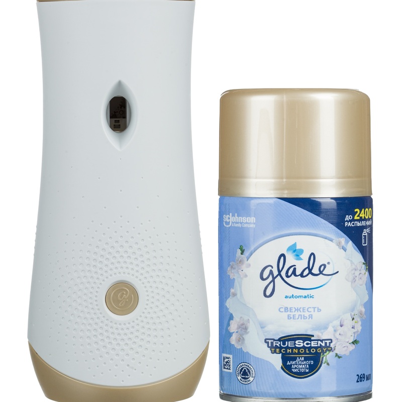Изображение товара Автоматический освежитель воздуха Glade Automatic, 269 мл, Свежесть белья