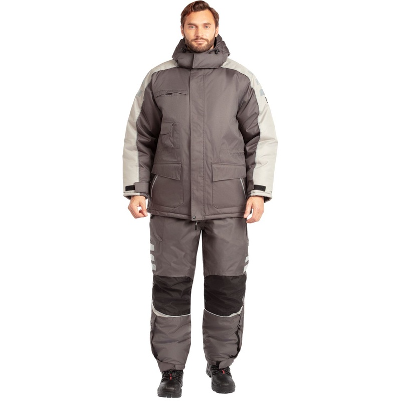 Изображение товара Рабочая зимняя куртка-парка Nordland Delta Plus серый размер S