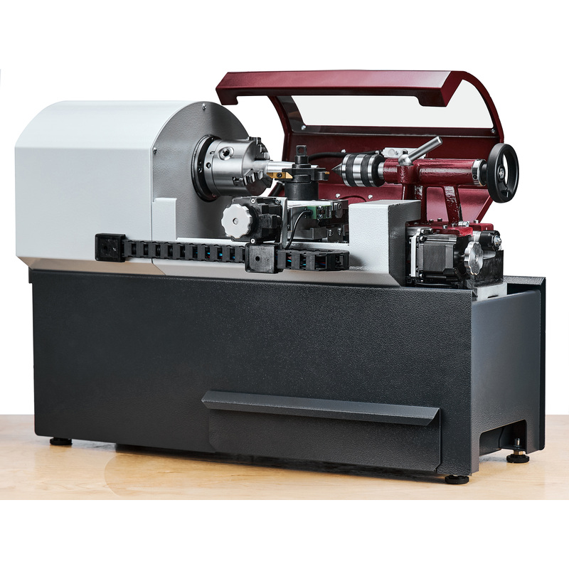 Изображение товара Токарный станок Униматик ЮМ-Т ЧПУ профессиональное оборудование для металлообработки