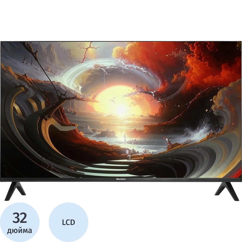 Изображение товара Телевизор 32 Blackton Bt32FS03B 10142 HD Ready с USB и HDMI, Россия