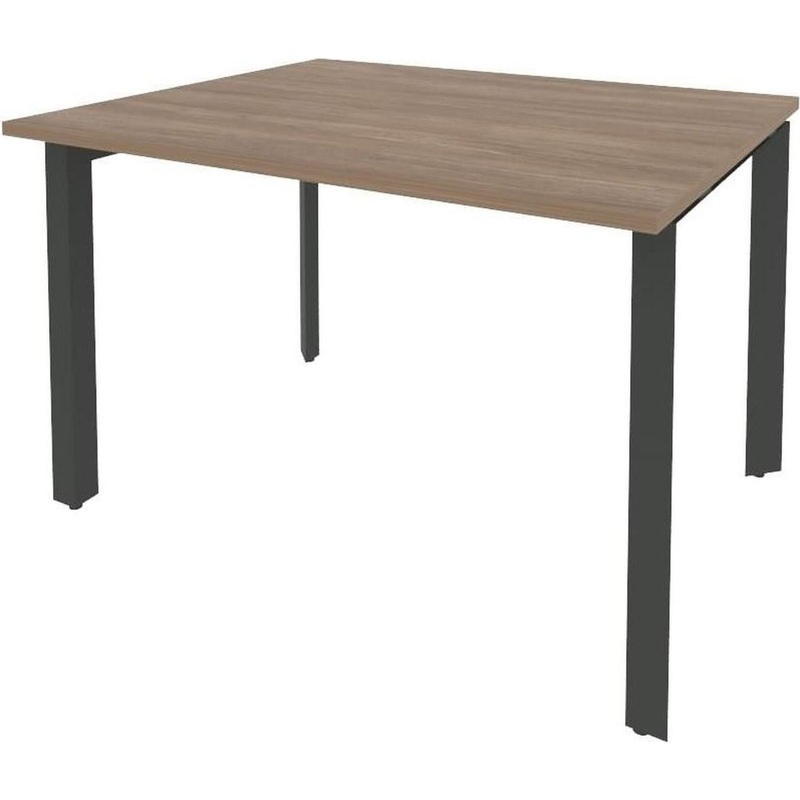 Изображение товара Стол для переговоров Onix-П O.MP-PRG-1.2, дуб аризона/антрацит, 1180х980х750 мм