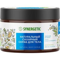 Скраб для тела Synergetic Кокос и масло макадамии 300 мл
