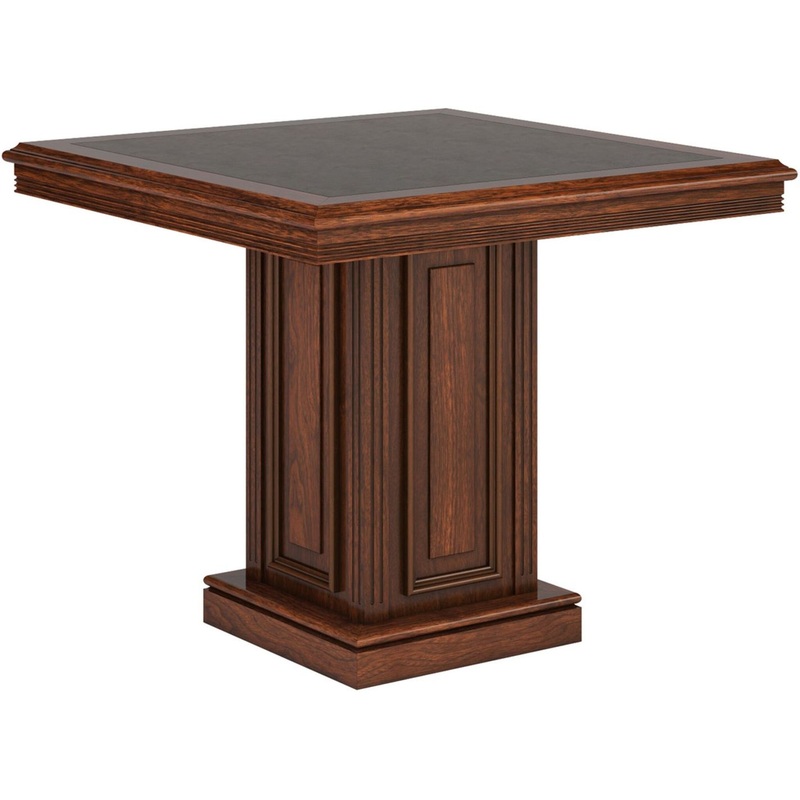 Изображение товара Стол и тумба офисная коллекция Inter с американским орехом 1000 мм