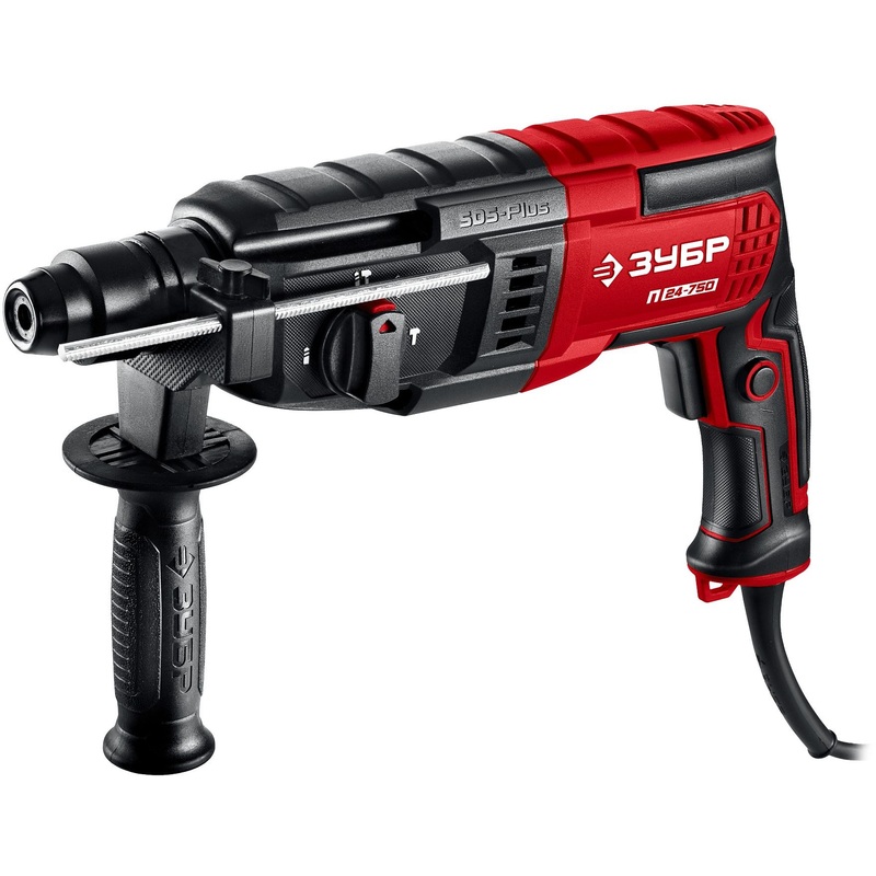 Изображение товара Перфоратор сетевой Зубр П-24-750 750Вт 3 режима SDS-плюс