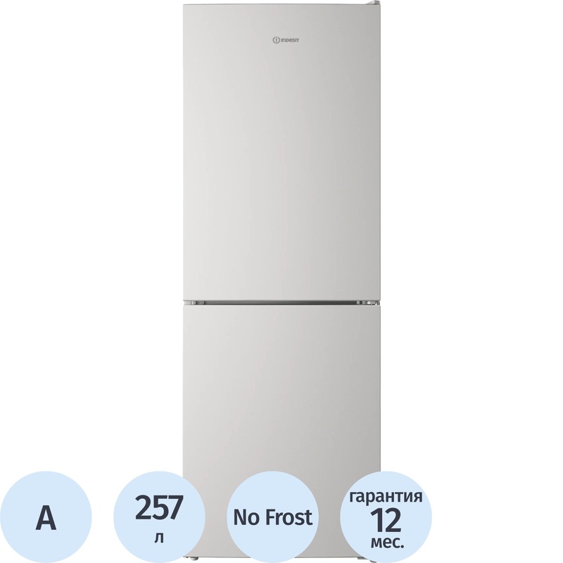 Изображение товара Двухкамерный холодильник Indesit ITR 4160 W белый с no frost для семьи