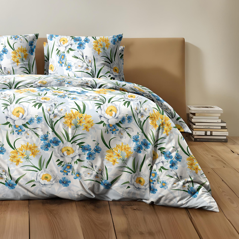 Изображение товара Пододеяльник 1.5-спальный Хорошо дома! Мечта 145x215 см поплин 110 г/кв.м разноцветный