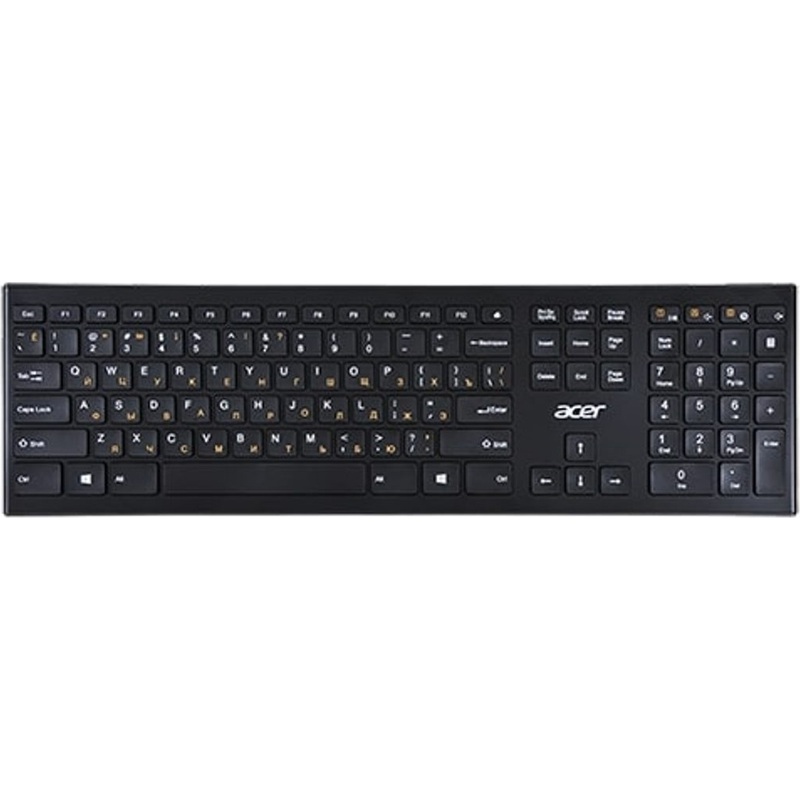 Изображение товара Беспроводная клавиатура Acer OKR010 Wireless для компьютера и ноутбука