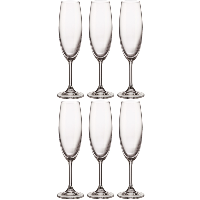 Изображение товара Набор бокалов для шампанского Sylvia 220 мл 6 штук