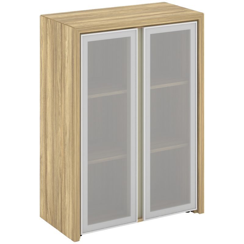 Изображение товара Шкаф для документов Corner COR.ST-2.4R со стеклом 900х450х1231 мм