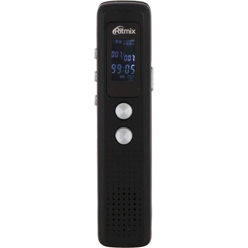 Изображение товара Цифровой диктофон Ritmix RR-120 с 8 ГБ памяти и функцией записи по голосу