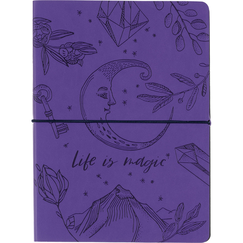 Изображение товара Стильный блокнот Attache Лунная мистерия А5 128 листов с мягкой обложкой