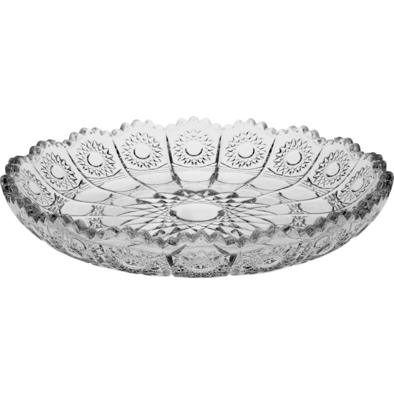 Изображение товара Тарелка сервировочная Crystal Bohemia 500РК 19 см хрусталь