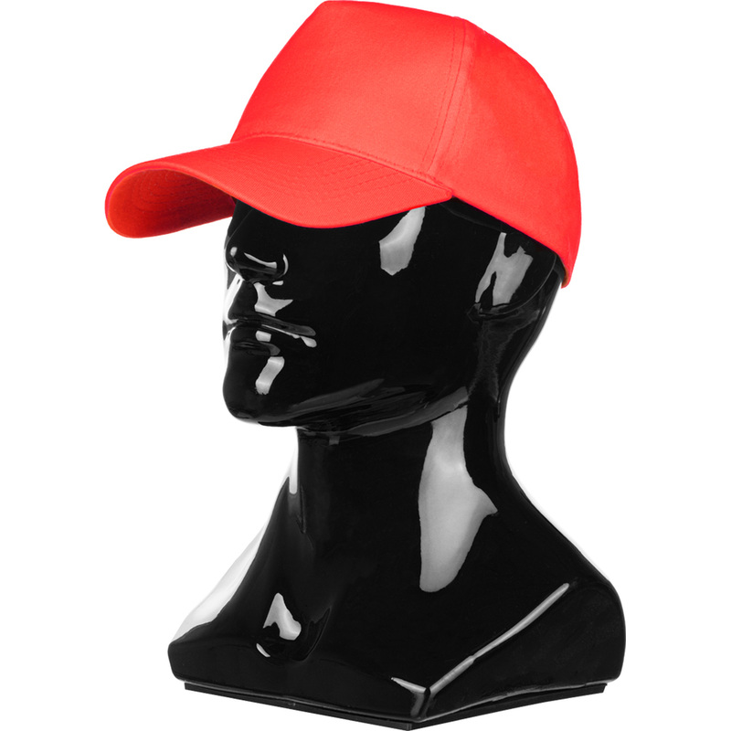 Изображение товара Красная бейсболка универсальный размер для взрослых летняя промо-акция