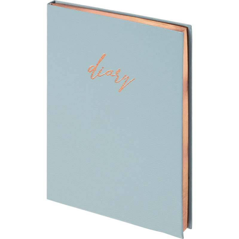 Изображение товара Ежедневник Attache недатированный A5 голубой искусственная кожа