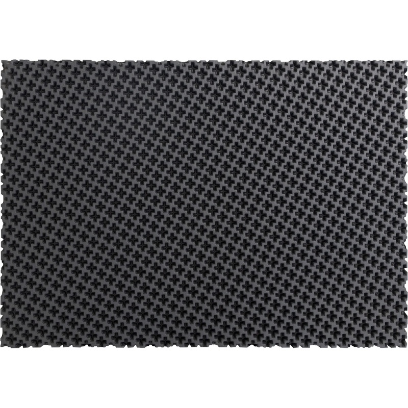 Изображение товара Коврик входной влаго-грязезащитный Evaline Кросс 40x60 см серый ячеистый