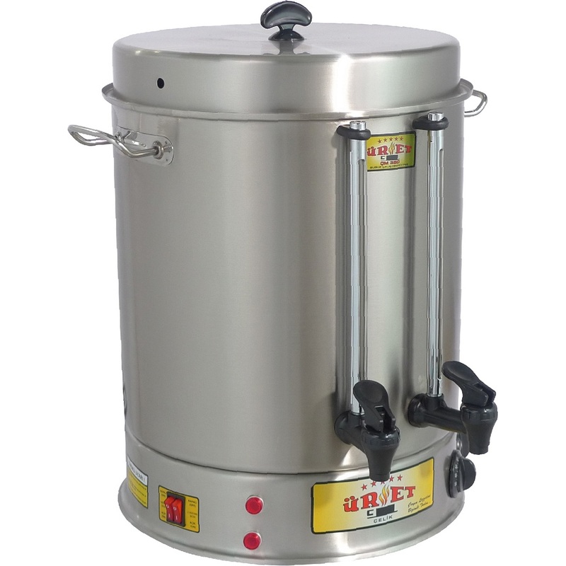 Изображение товара Самовар наливной Uret СМ 500 серебристый 50 л 4000 Вт (SAMT-113030050)