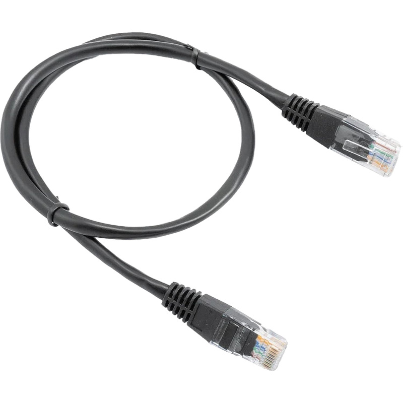 Изображение товара Патч-корд витая пара A1 cat 5e A1-LCU5E-0.5M-BK 0.5 м