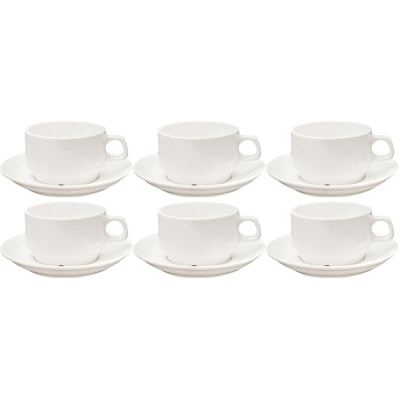 Изображение товара Чайная пара P.L. Proff Cuisine фарфор 250 мл 6 штук в упаковке