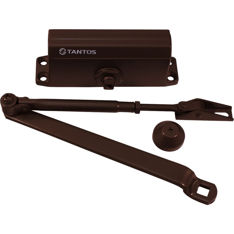 Изображение товара Дверной доводчик Tantos TS-DC065 до 75 кг коричневый рычажной типа