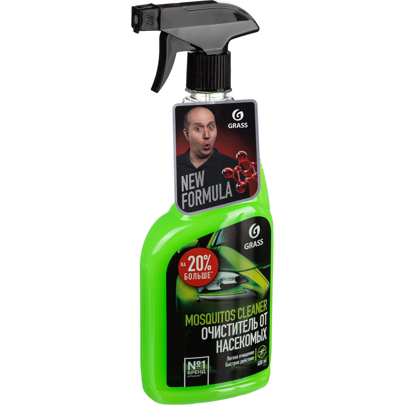 Изображение товара Очиститель следов насекомых Grass Mosquitos Cleaner 600 мл
