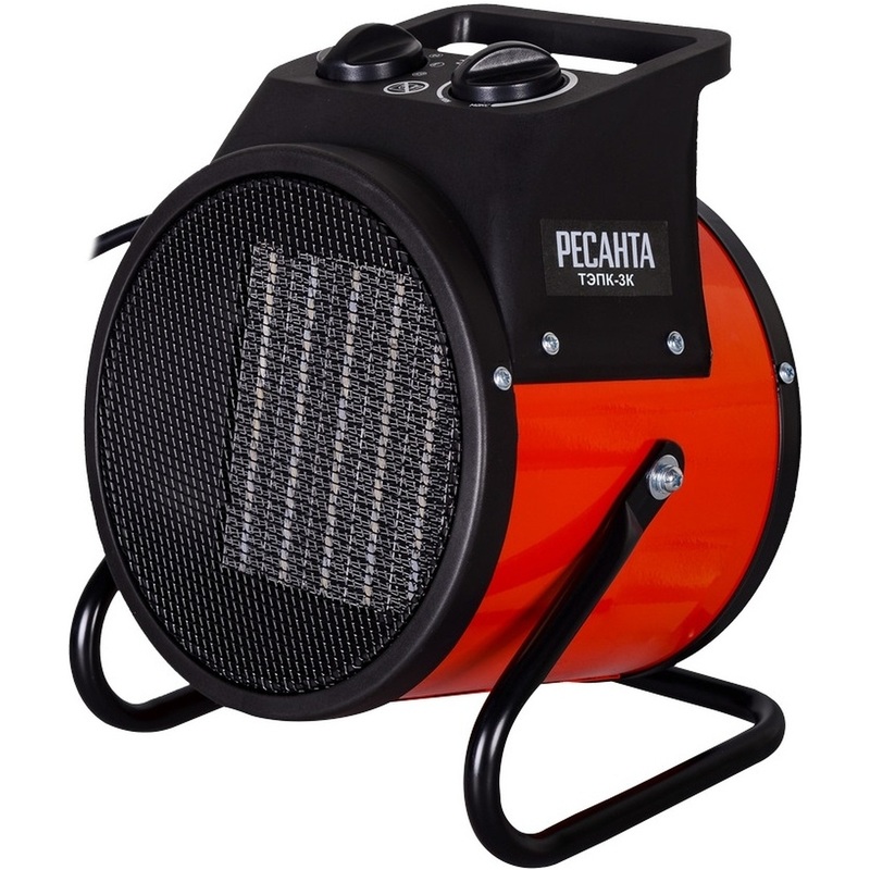 Изображение товара Пушка тепловая Ресанта ТЭПК-3K электрическая мощность 3 кВт