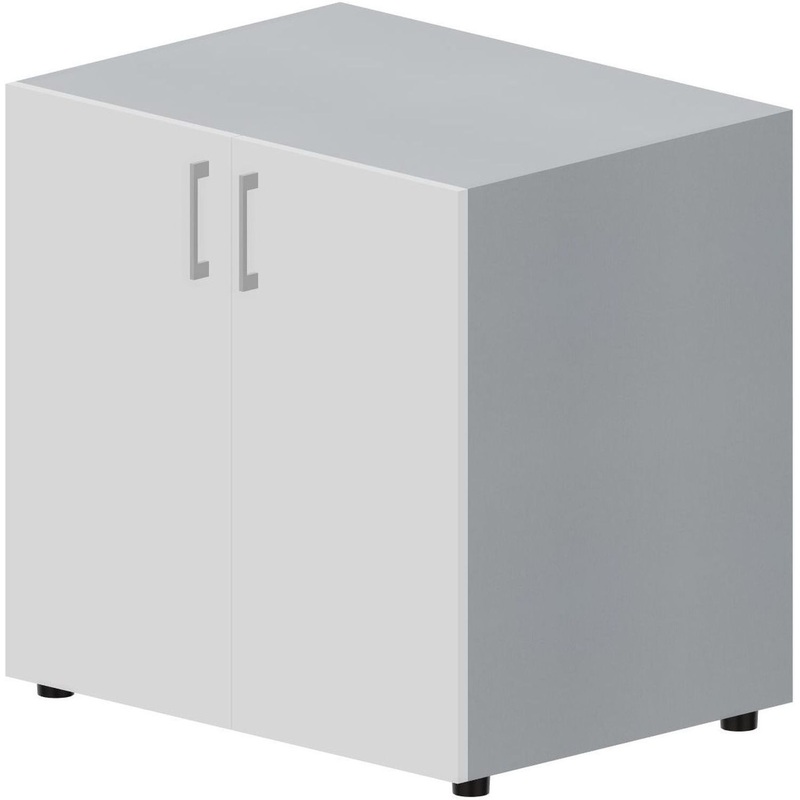 Изображение товара Шкаф для документов Artwood OMLD760TIBL титан белый 800x600x800 мм