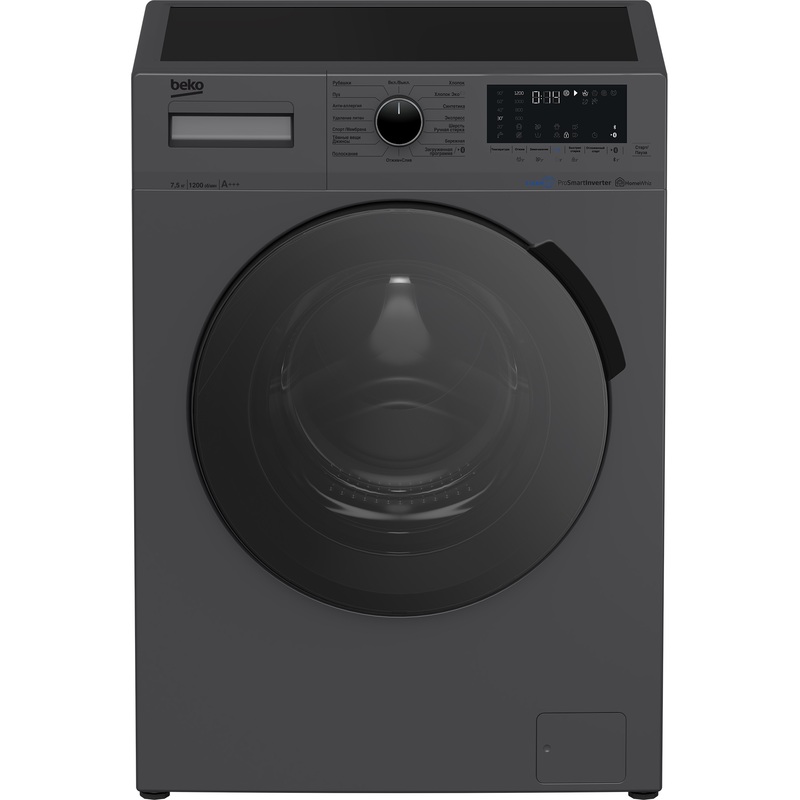 Изображение товара Стиральная машина Beko WSPE7H616S с фронтальной загрузкой