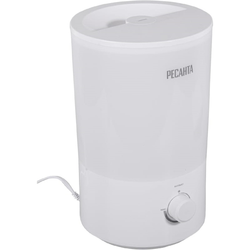 Изображение товара Увлажнитель воздуха Ресанта УВ-2 белый ультразвуковой напольный 40 м2