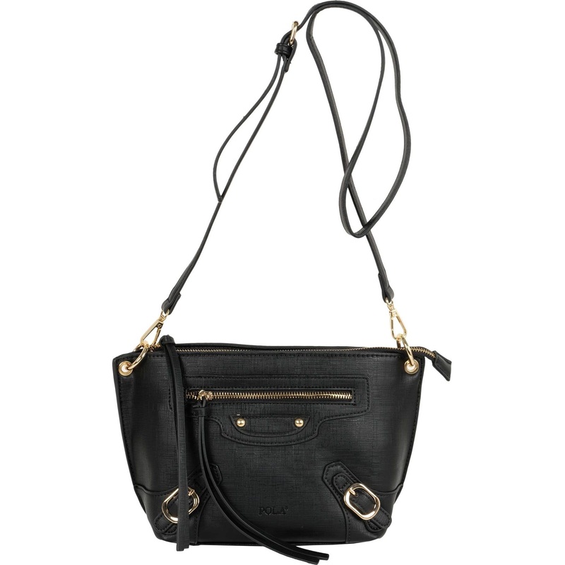 Изображение товара Женская повседневная сумка Polar из искусственной кожи черная