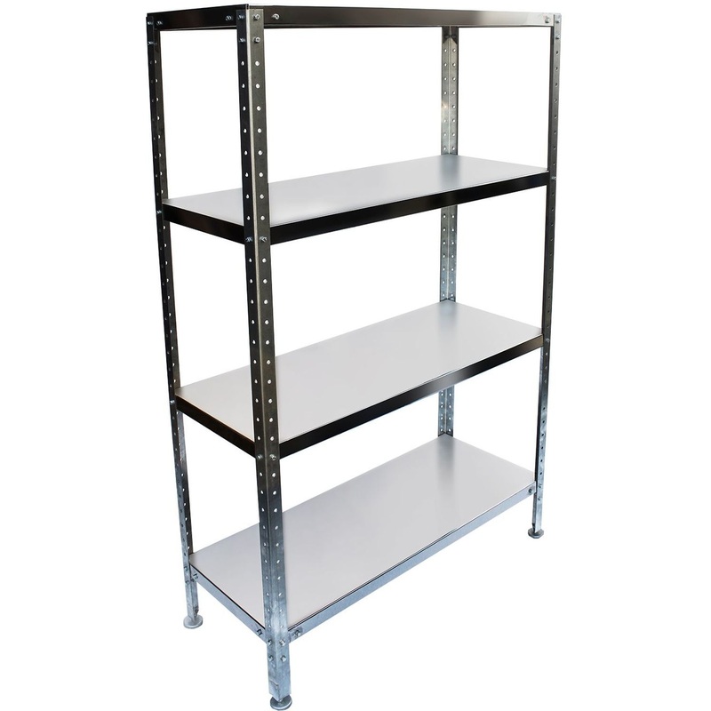 Изображение товара Стеллаж металлический (4 полки, 600х600х1600 мм)