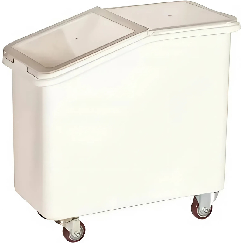 Изображение товара Контейнер с крышкой Gastroplast пластиковый 82 л прямоугольный белый